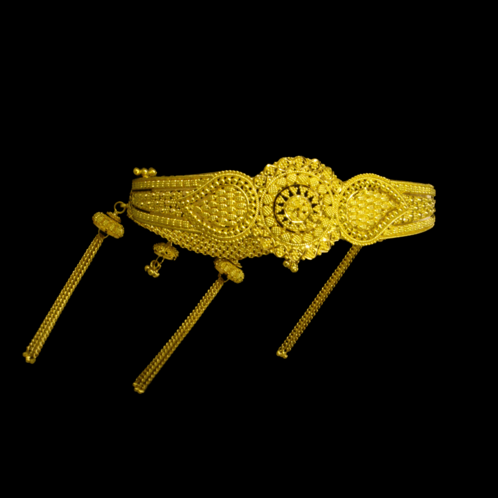 22K Gold Bangle Bracelet