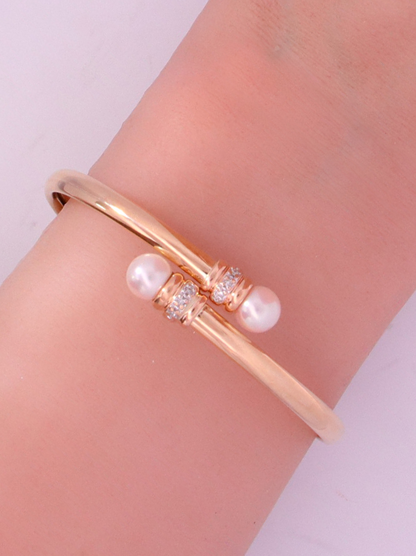 14K Yellow Gold Diamond Bracelet – SW14358
