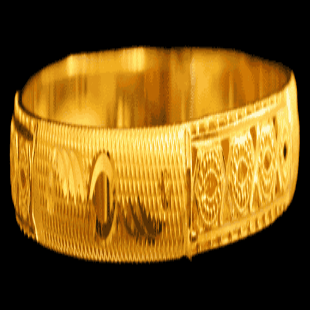 21K Gold Bangle, S (19) – SB28149