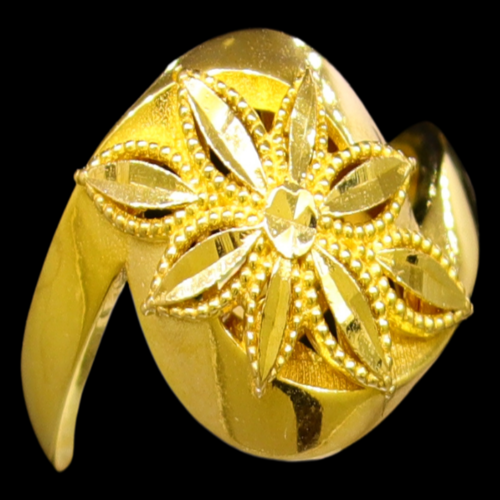 21K Yellow Gold Ring – Size 11 – SW30067