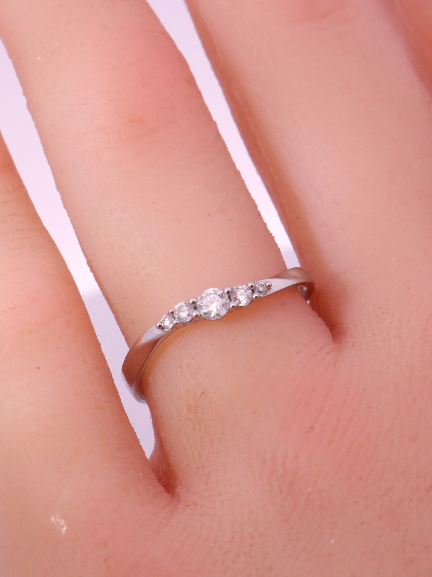 14K White Gold Diamond Wedding – SW13969
