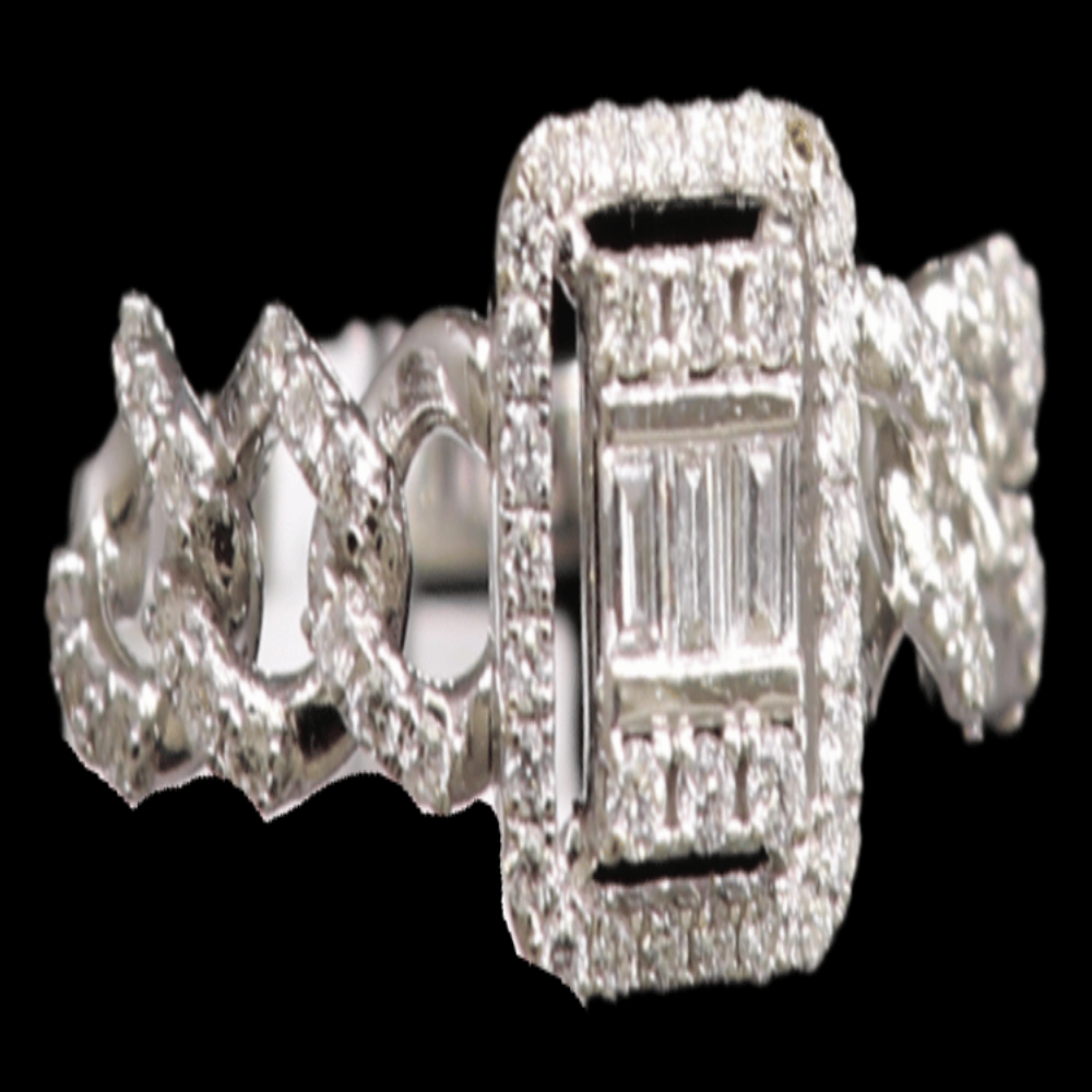 White Gold Ring – Size 5 – SW30598