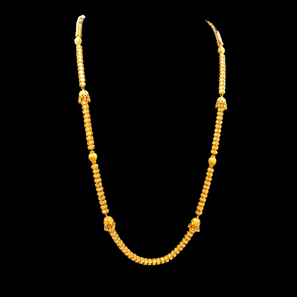 22K Gold Long Necklace - SW22939