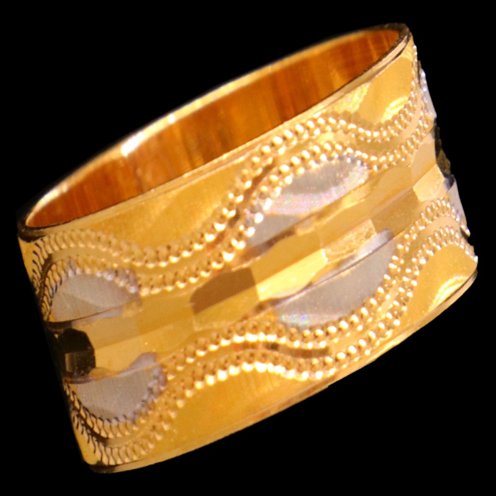 21K Gold Engagement Band Size 9.5 - SW17900