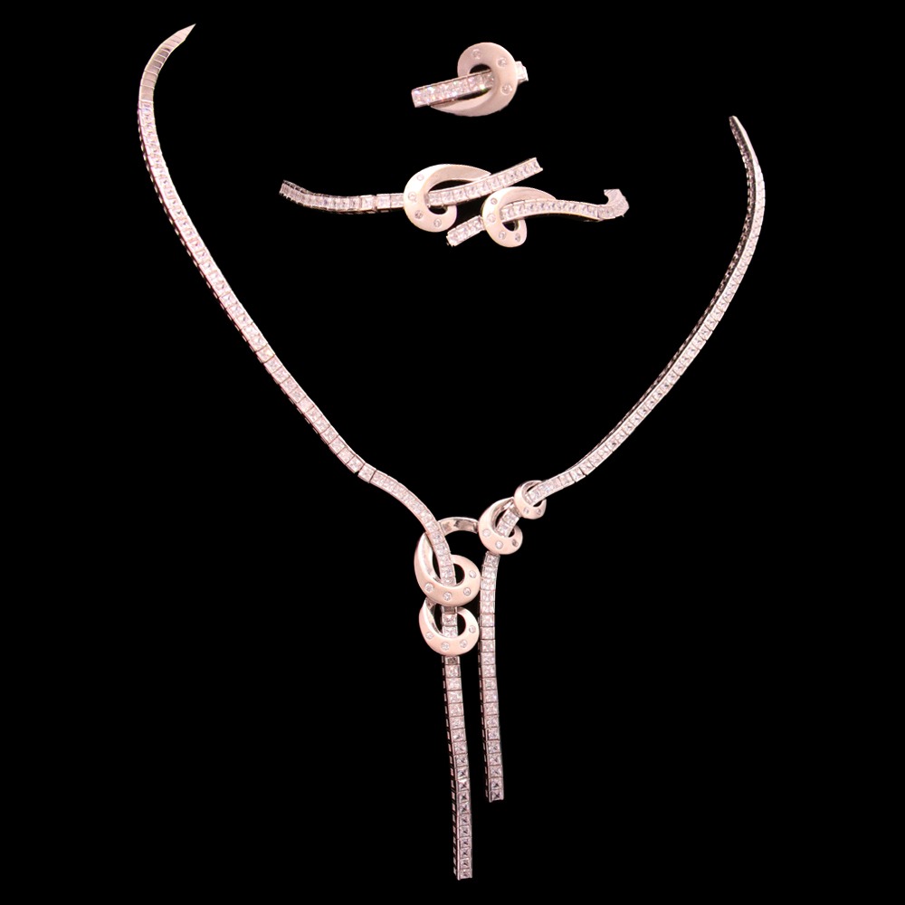 18K Gold Necklace Set