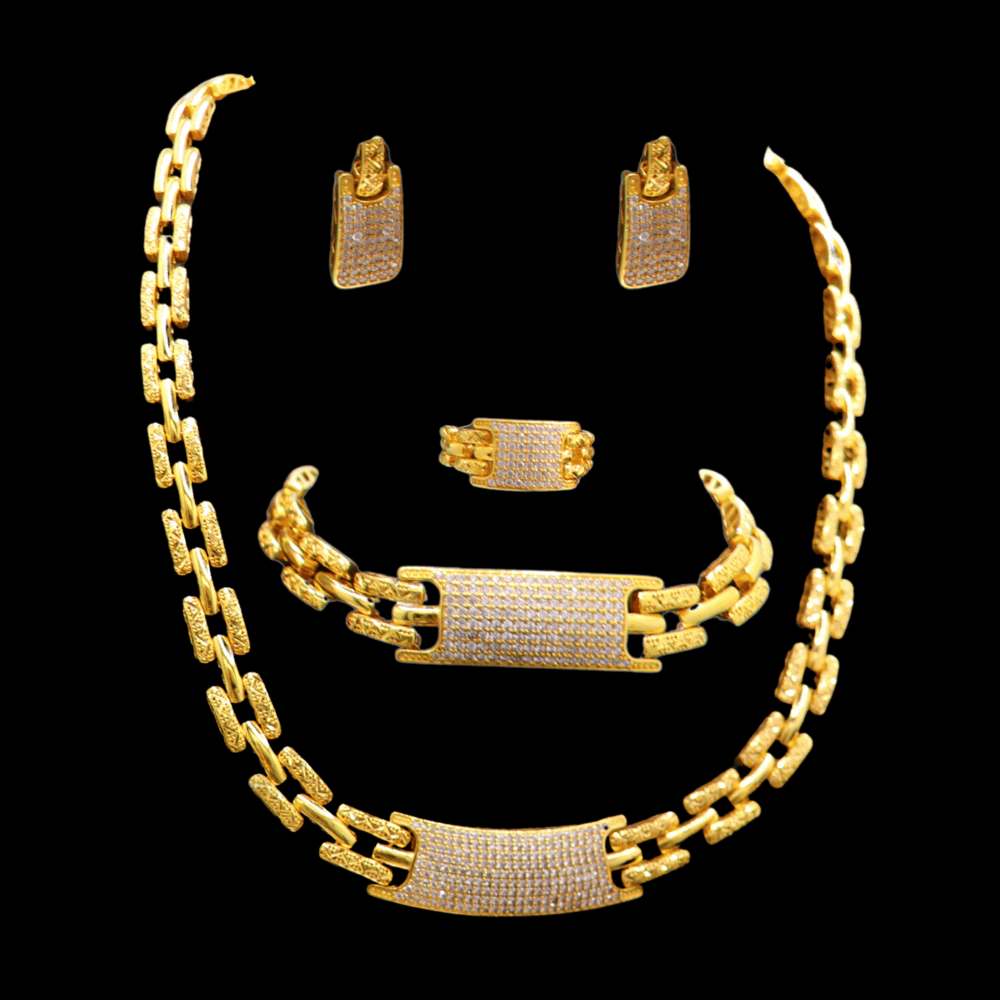 21K Gold Necklace Set