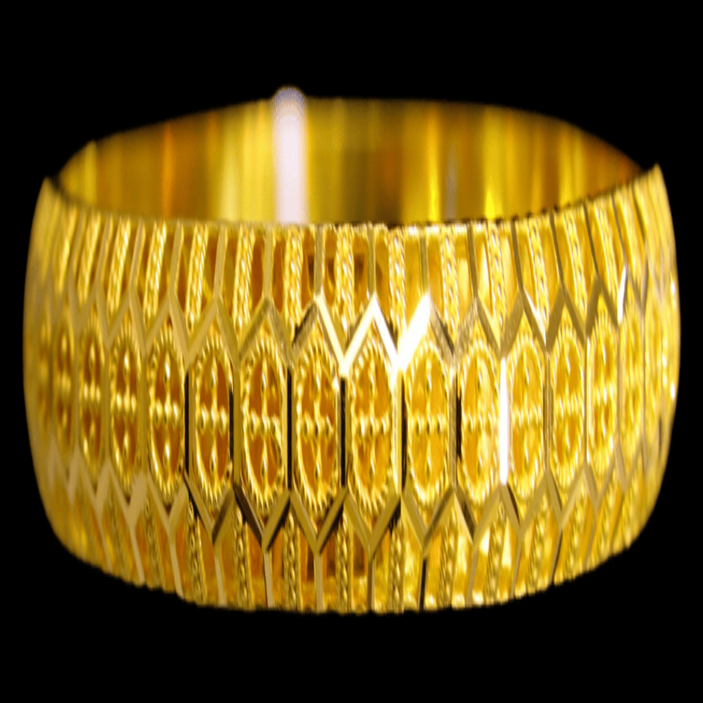 21K Gold Bangle Set, XS (18) – SW30350