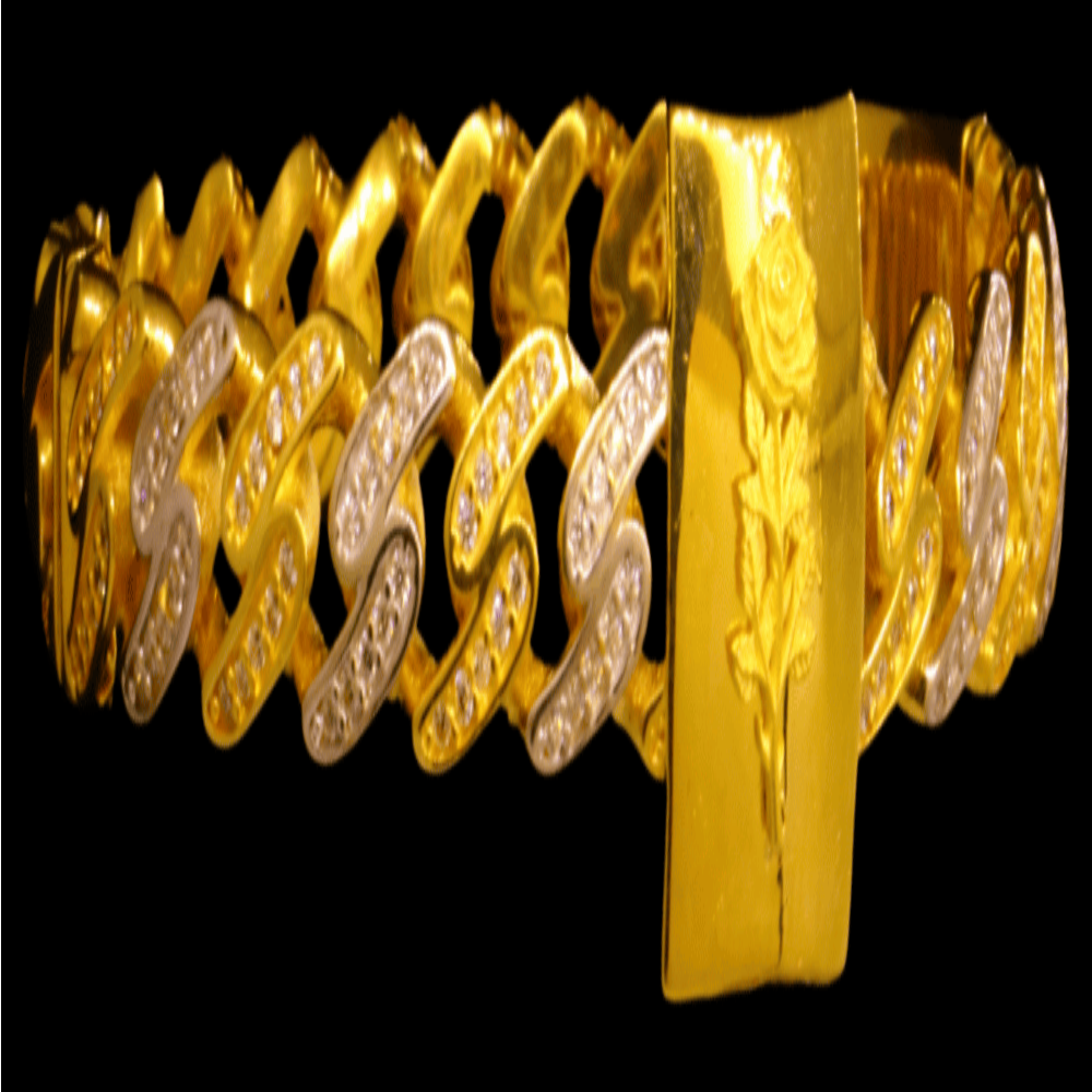 21K Gold Bangle Bracelet – SW23908