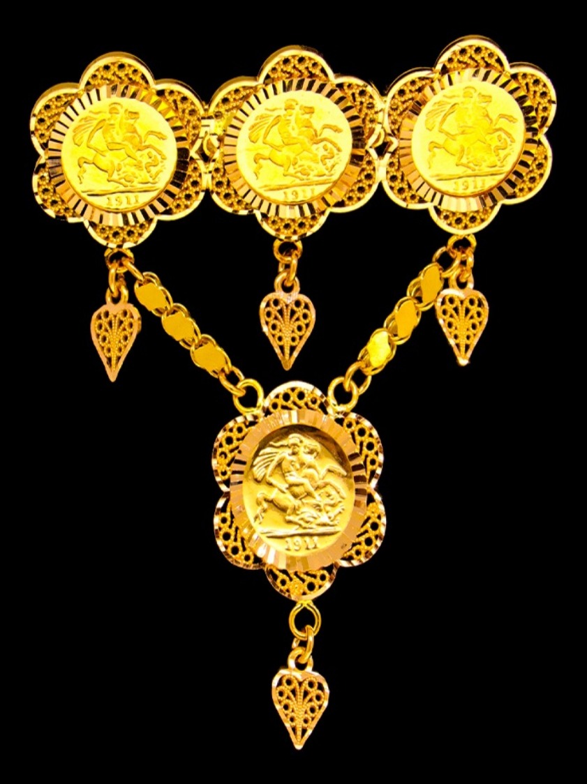 21K Gold Pin – 38132
