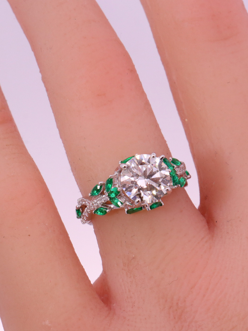 Lab-Grown Diamond Engagement Ring – SW13362 image 2 of 2