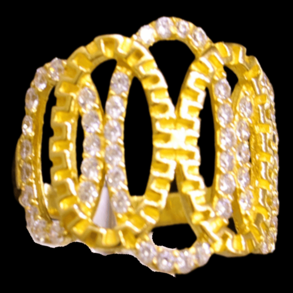 21K Yellow Gold Ring – Size 10 1/2 – SW30585