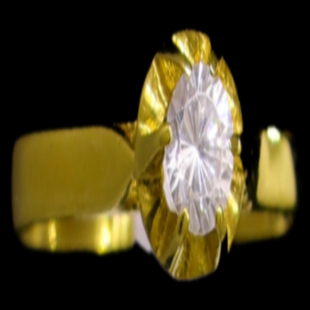 18K Gold Bridal Ring