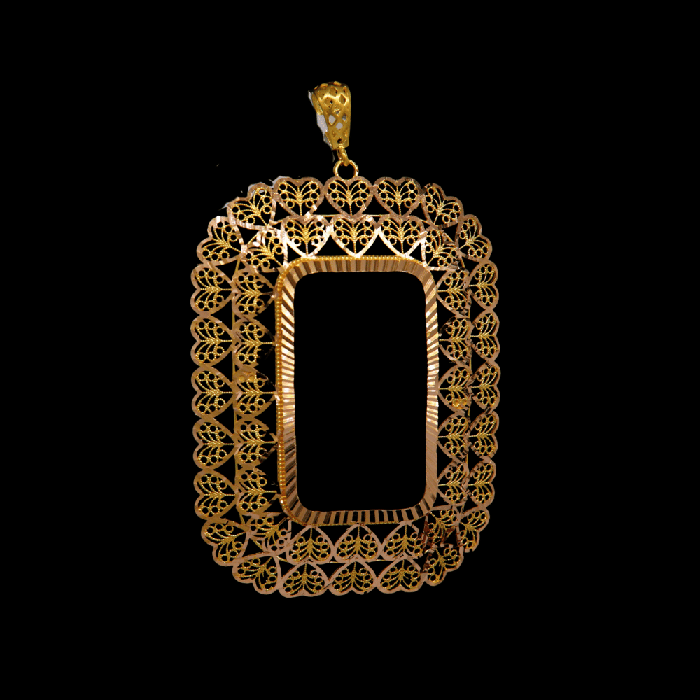 21K Oval One-Ounce Coin Frame – SW31282