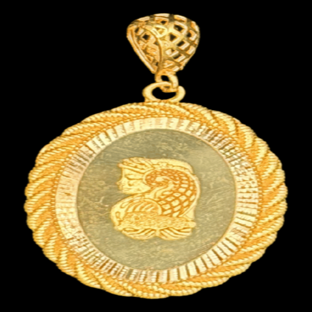 21K Gold Pendant