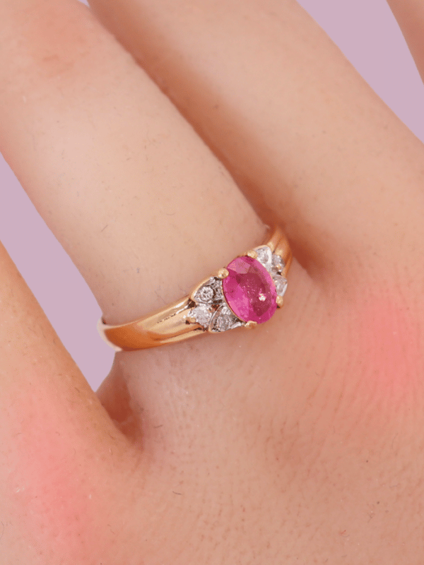 18K Yellow Gold Diamond Ring - SW30422, 5