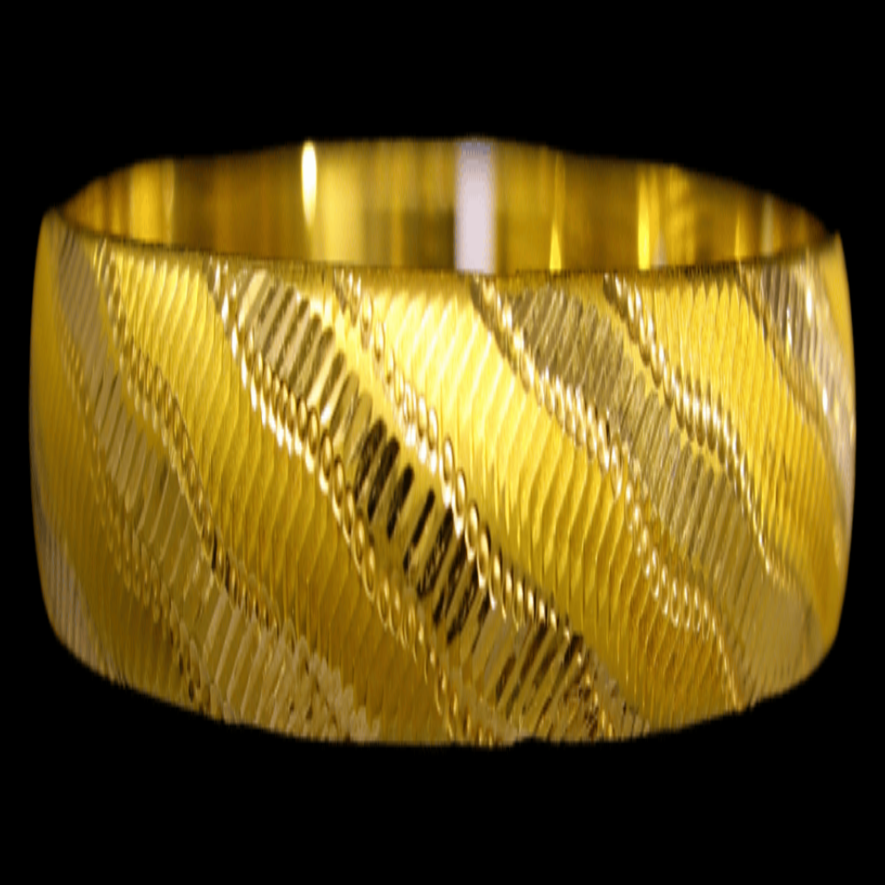 21K Gold Bangle Set Of 1 (M) – SW30315