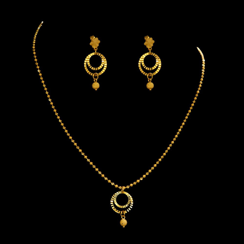 22K Short Necklace Set – SW32042