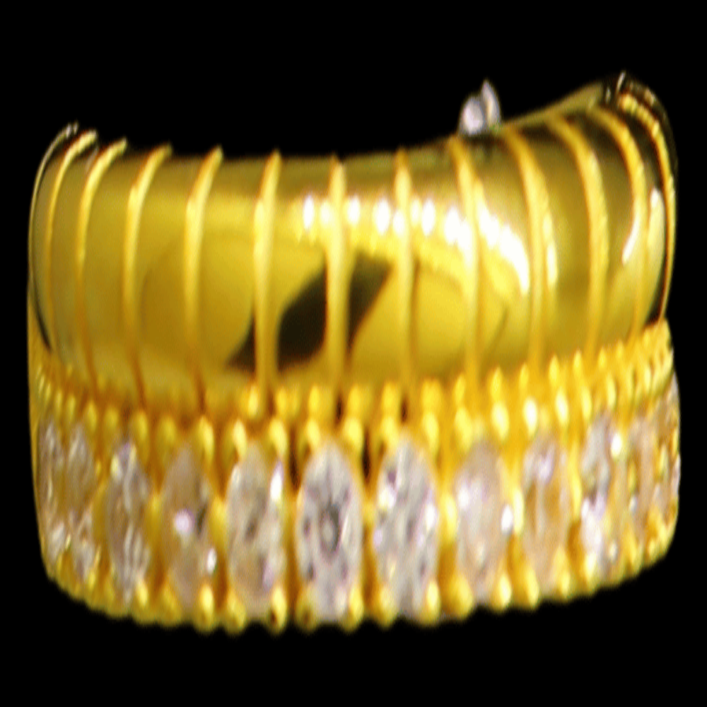 21K Yellow Gold Ring – Size 6 – SW31032