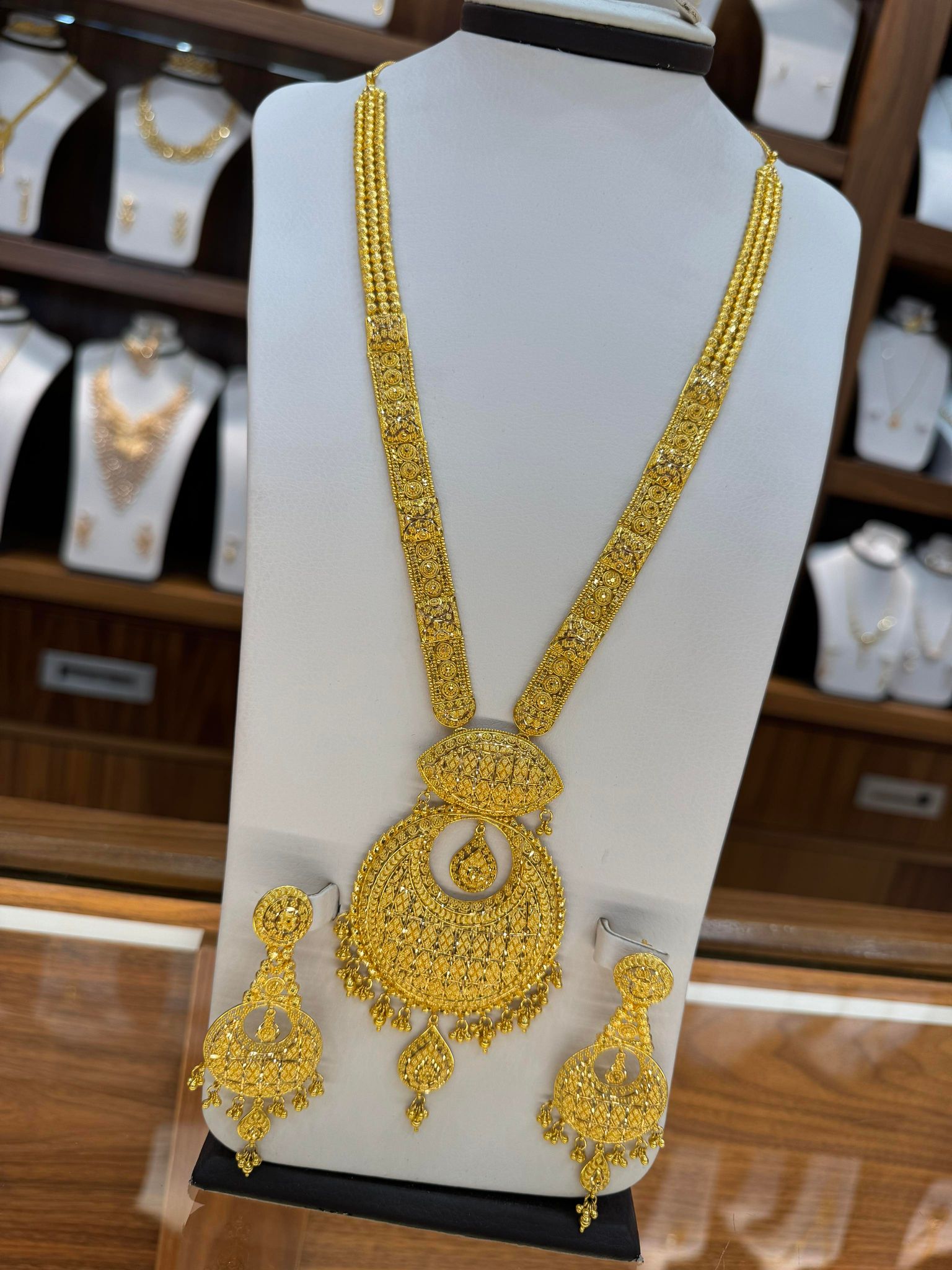 22K Gold Necklace Set