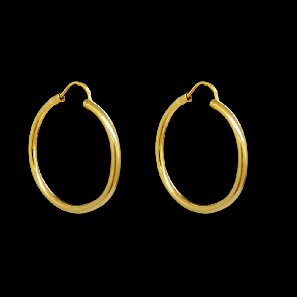 21K Gold Earrings