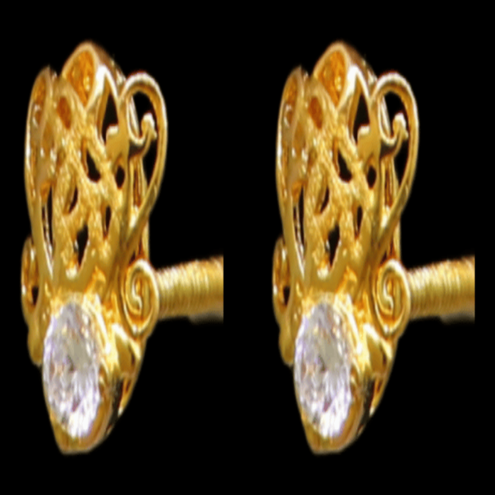 21K Gold Earrings