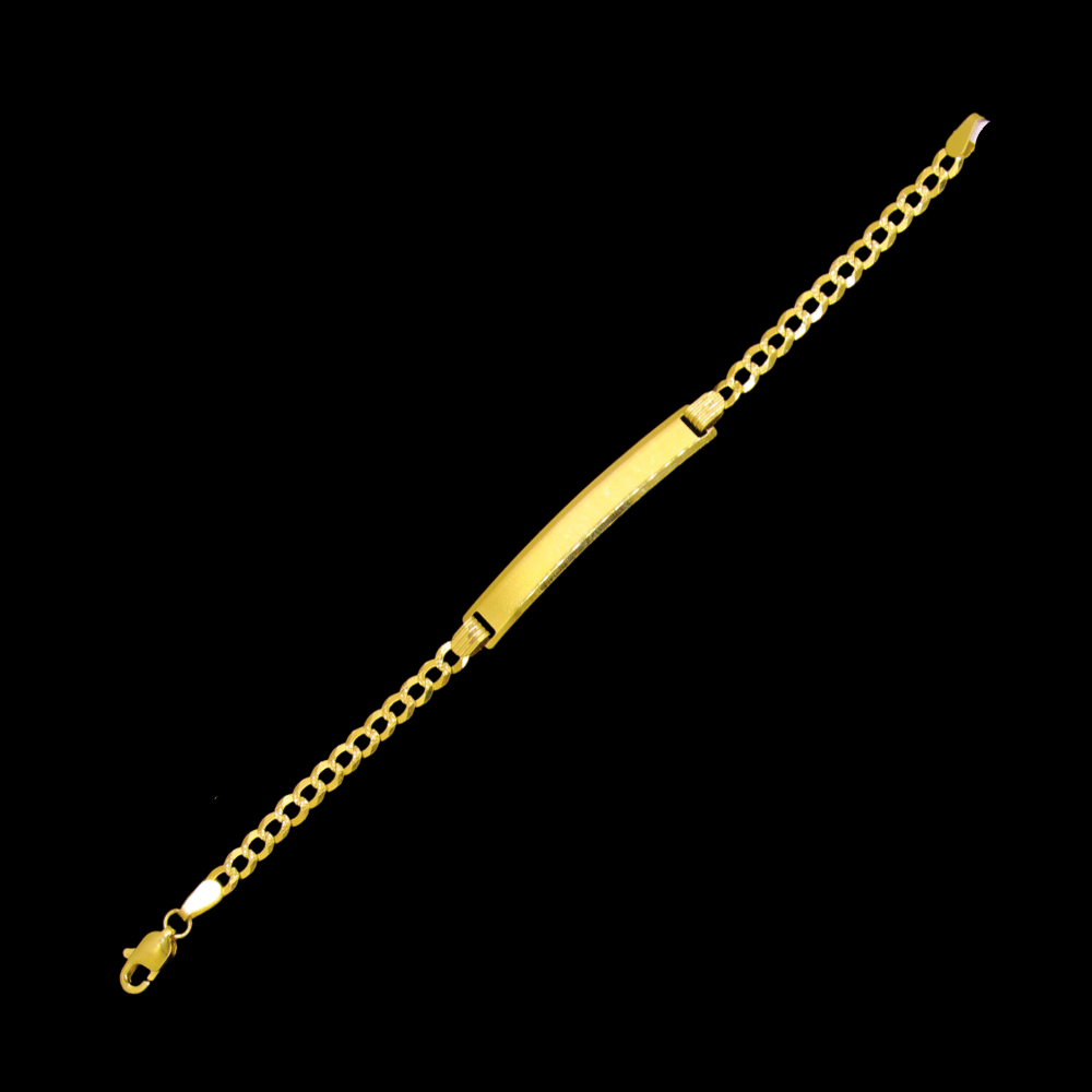 21K Gold Baby Bracelet