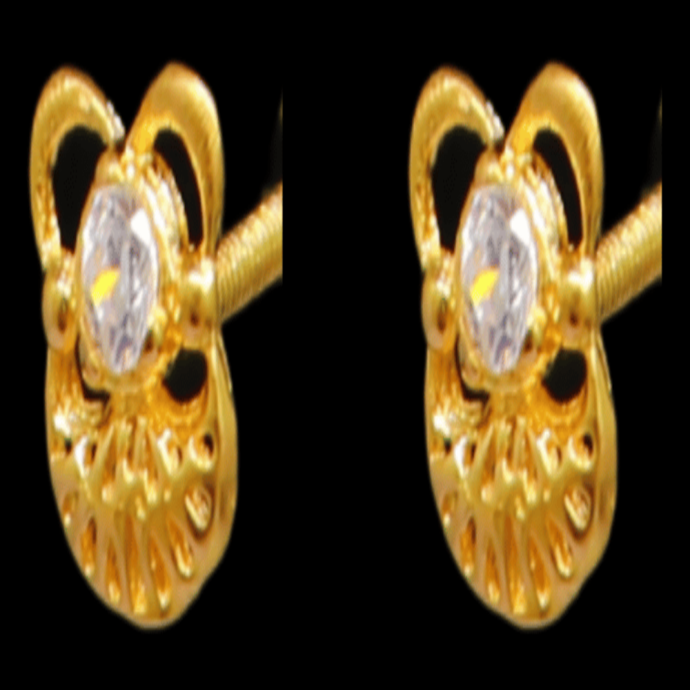 21K Gold Earrings
