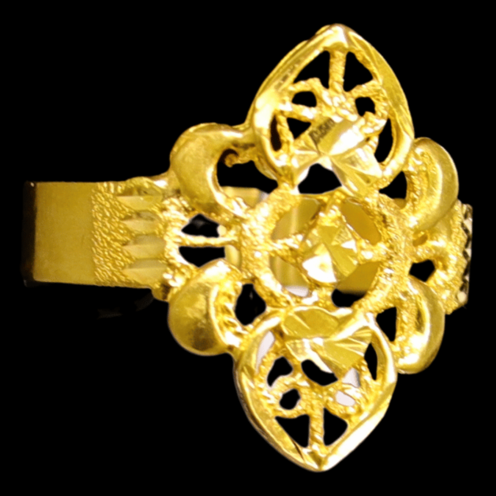21K Yellow Gold Ring – Size 10 1/2 – SW30190