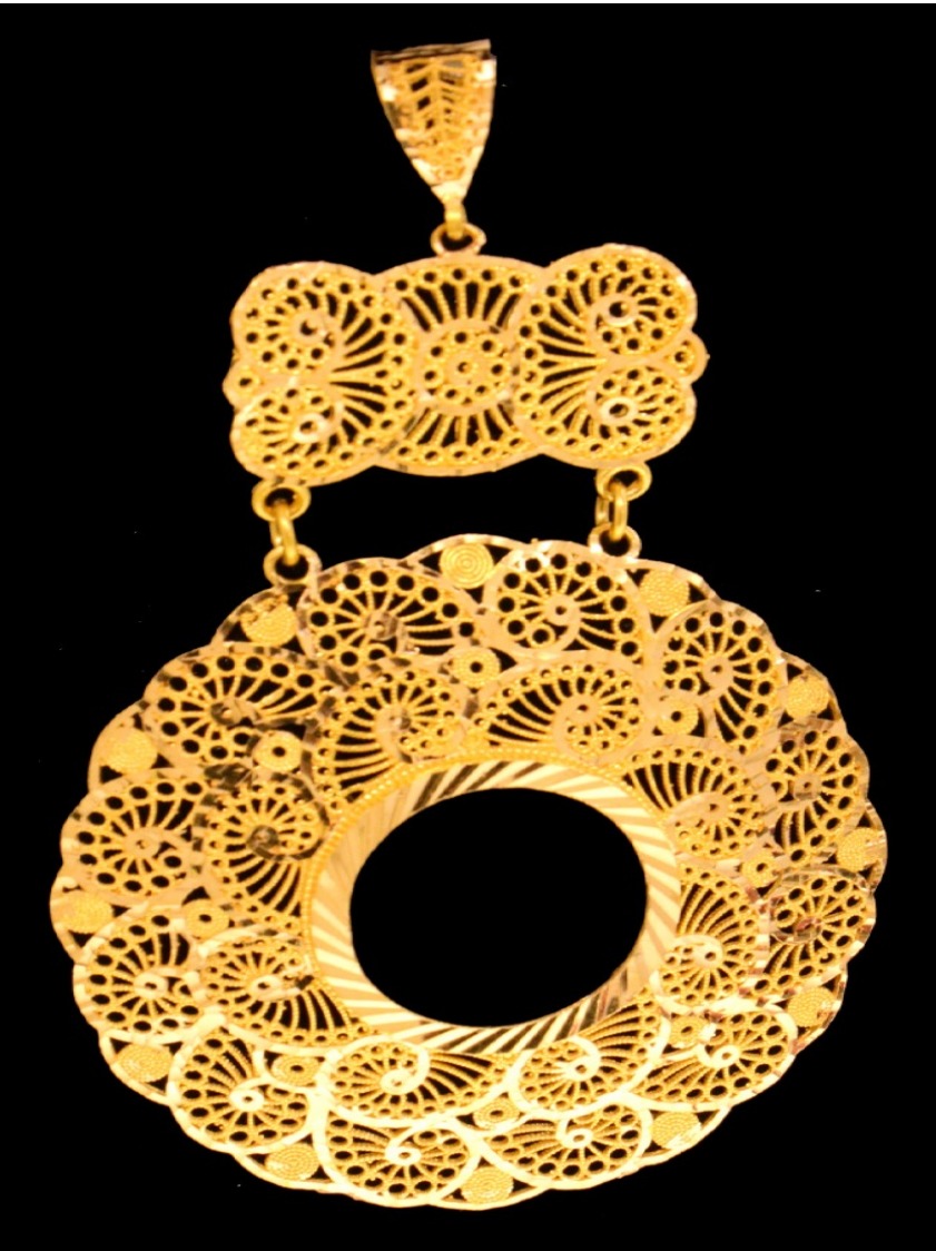 21K Gold Coin Frame – 38919