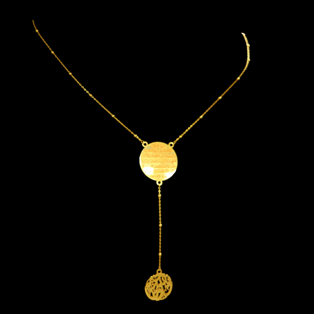 21K Short Gold Necklace – SW33370