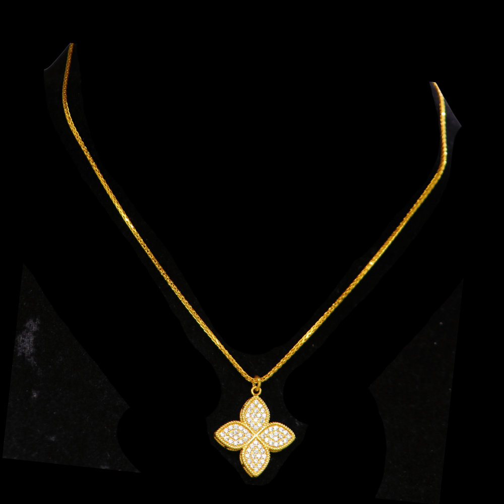 21K Gold Long Necklace – SW33575