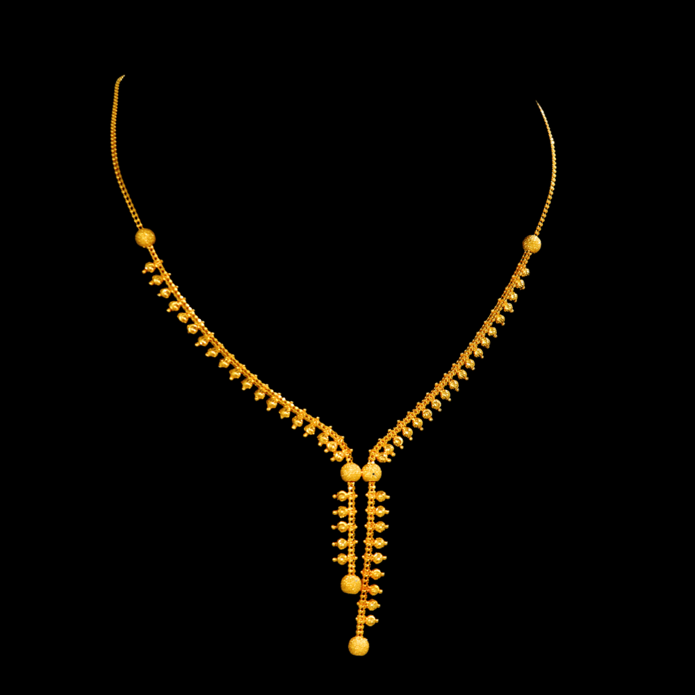 22K Short Gold Necklace – SW33451