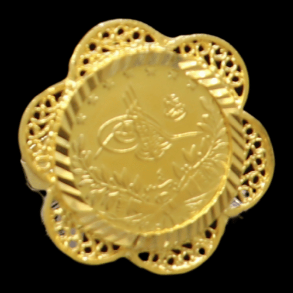 21K Yellow Gold Ring – Size 7 1/2 – SW33729