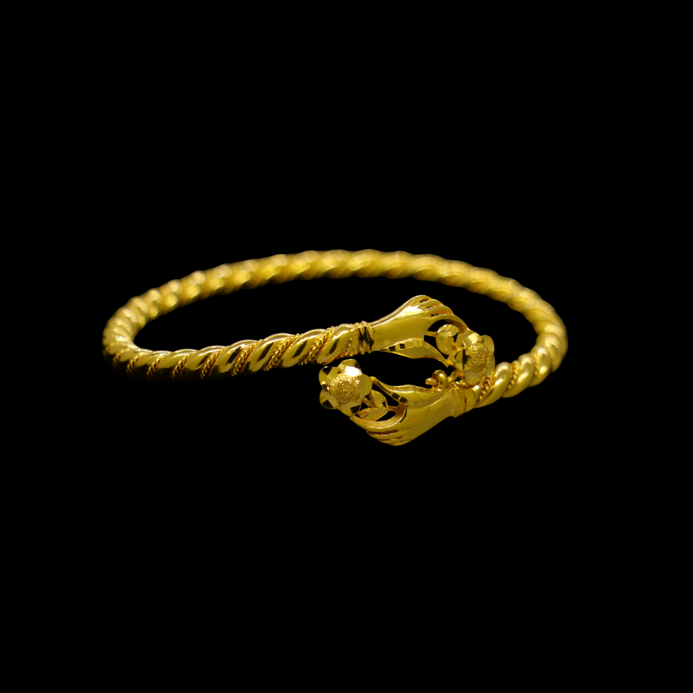 21K Gold Bangle Bracelet – SW28003