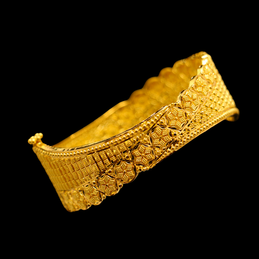 22K Gold Bangle Bracelet – SB25661 image 2 of 2