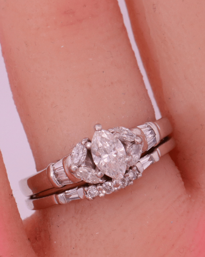 Diamond Bridal Set