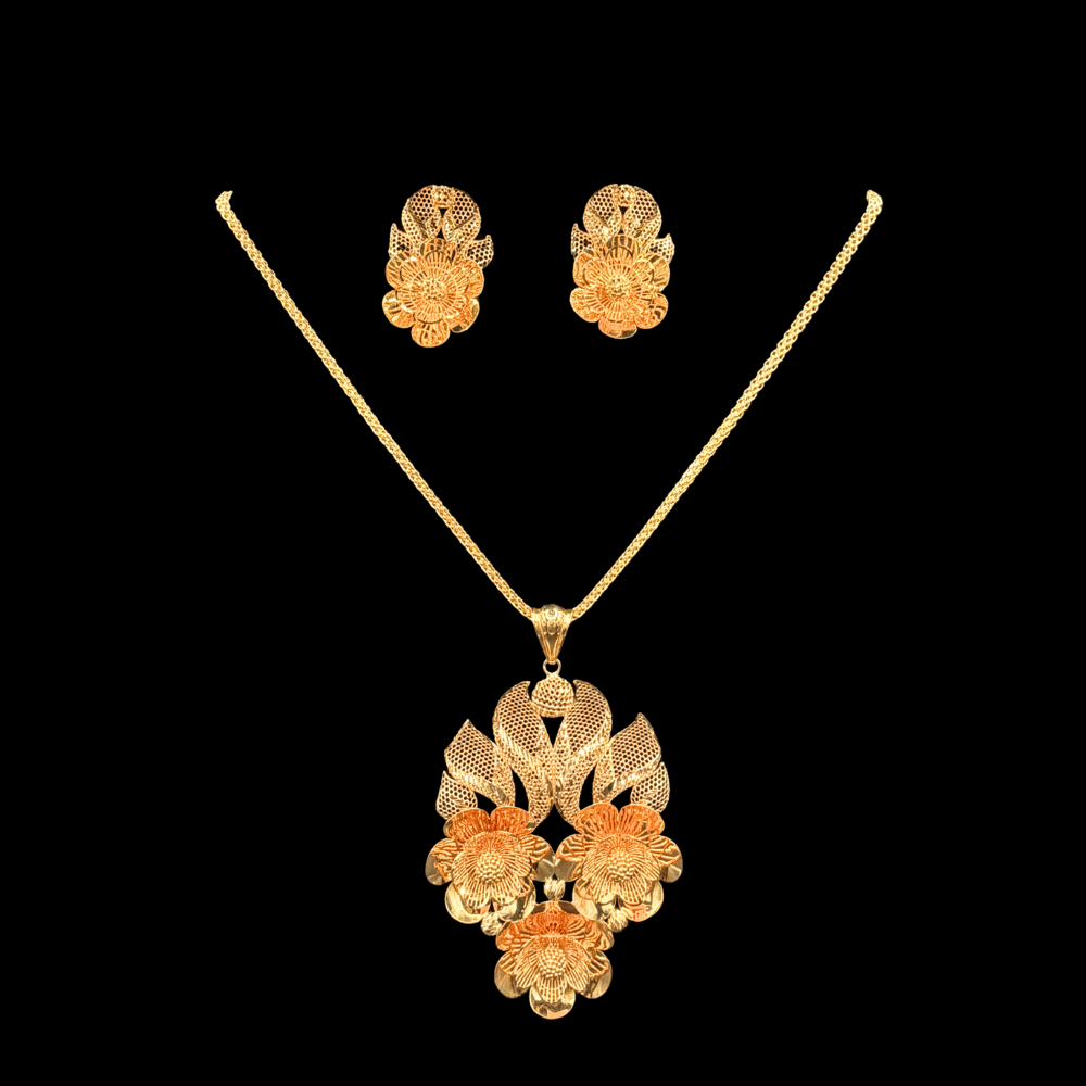 21K Short Necklace Set – SB32830