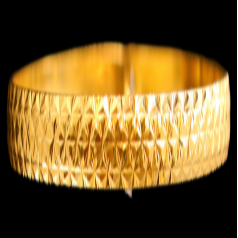 21K Gold Bangle, L (21) – SB28136