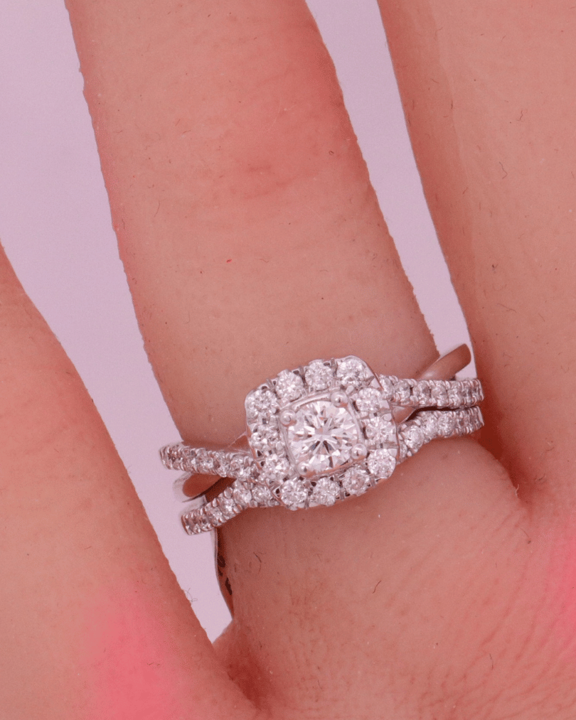 14K White Gold – Size 7 1/2 – SW22591