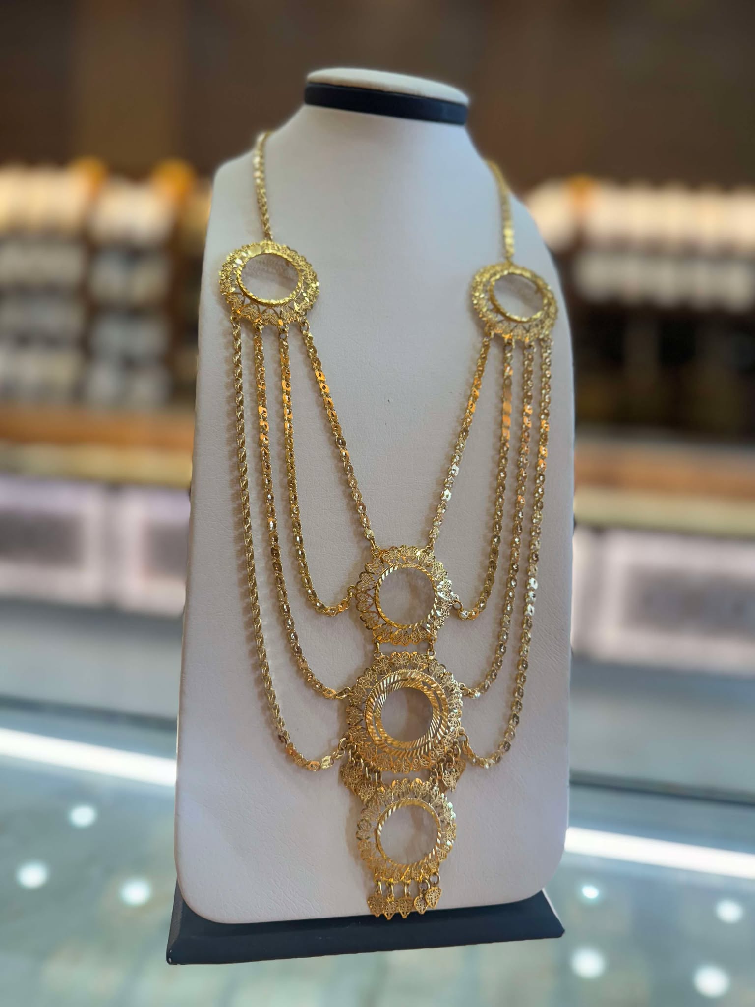 21K Gold Coins Necklace – SW20465