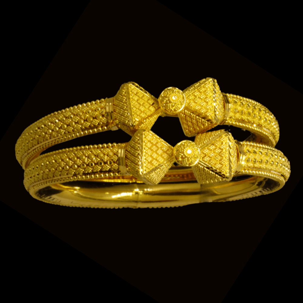 22K Gold Bangle Bracelet