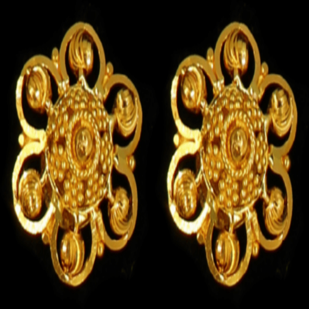 22K Gold Earrings - SW33515