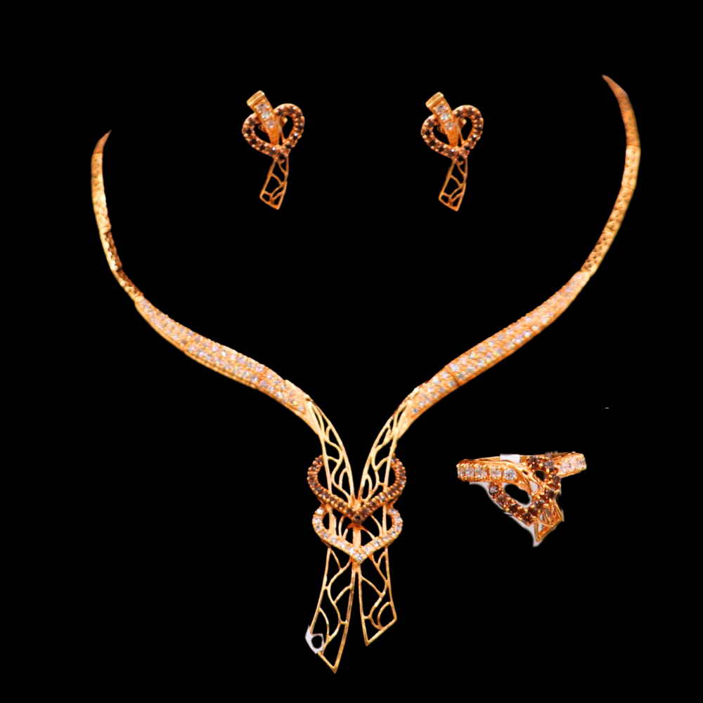 21K Short Necklace Set – SD33115