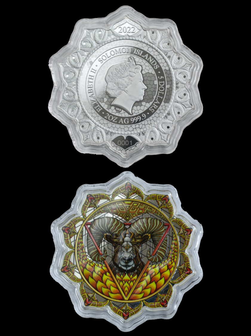2oz Pure Silver Ram of the 3rd – SW13932 image 3 of 3