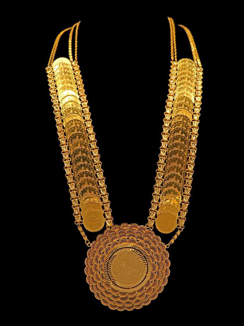 21K Gold Coin Necklace – SW11117