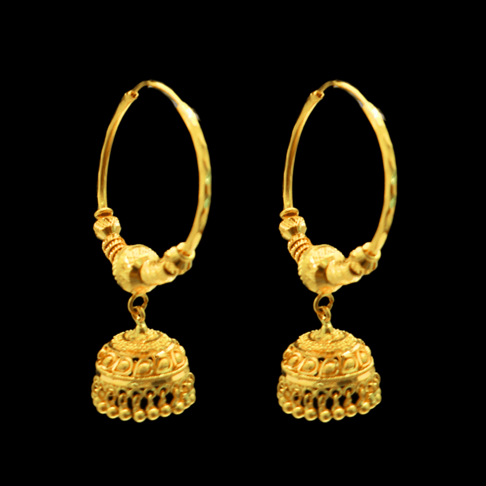 22K Gold Earrings – SD32233