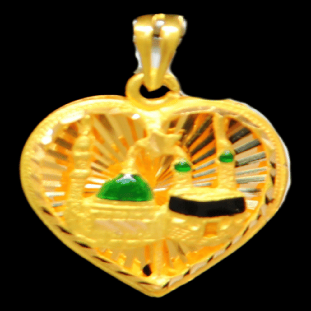 21K Gold Pendant