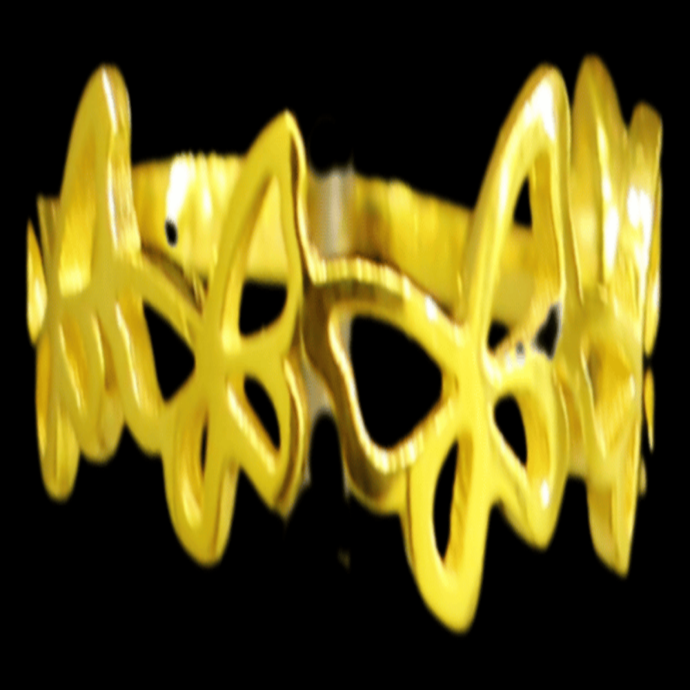 21K Yellow Gold Ring – Size 9 – SW31050