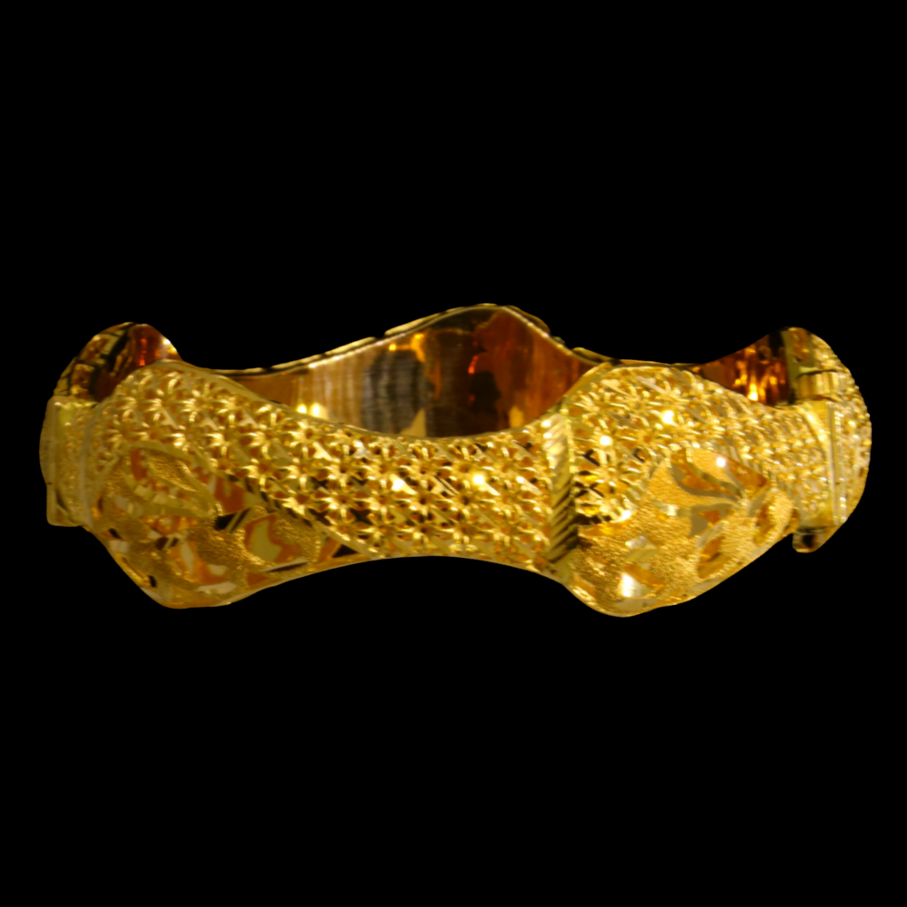 21K Gold Bangle Bracelet – SW24139