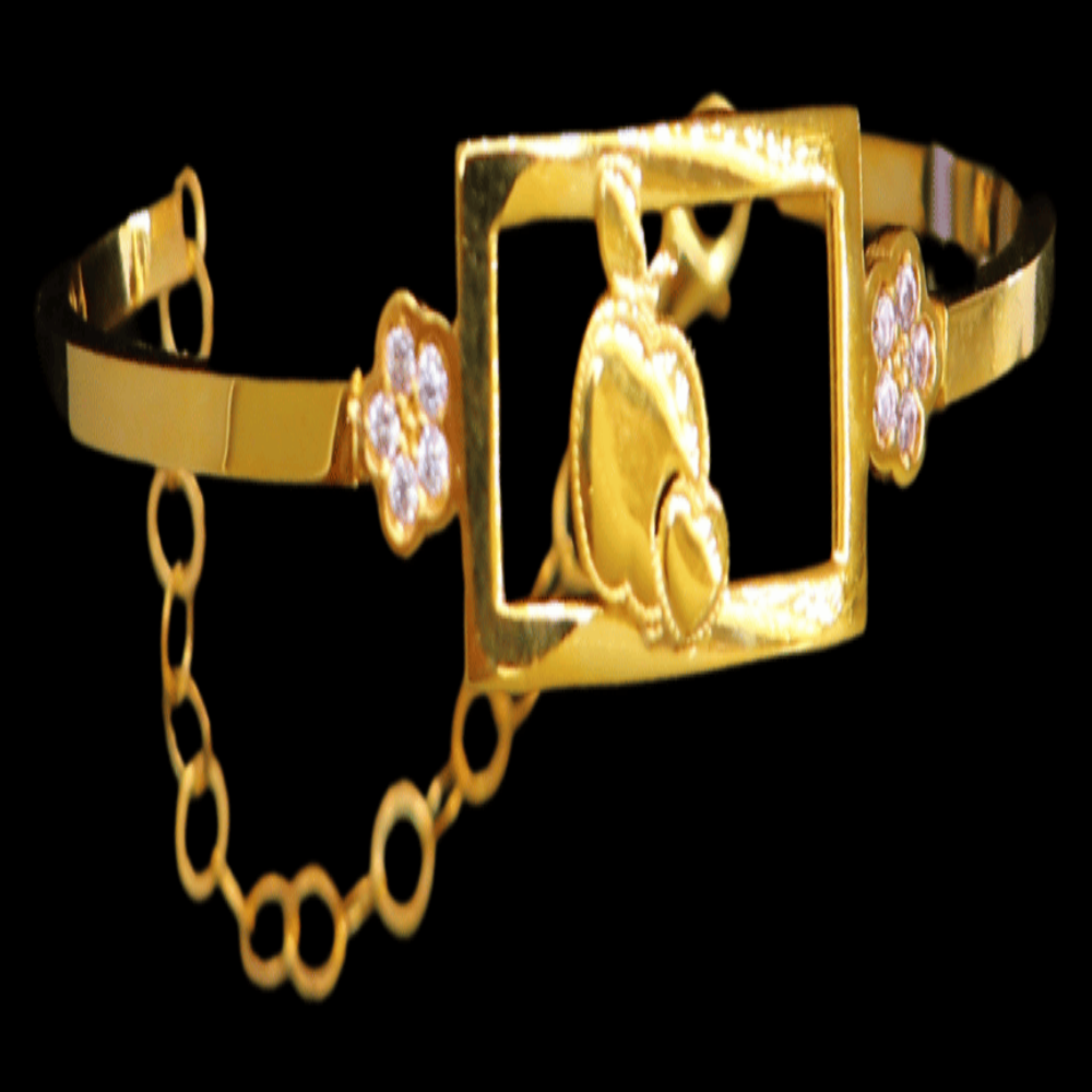 21K Gold Baby Bangle